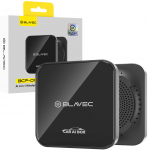 Stiprintuvas Blavec Adapteris Carplay Android Auto wireless BCP-01 - Bluetooth Wifi + kabelis USB į Typ C i Typ C į Typ C (CPAABCP01-BWB) juodos spalvos