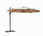 Dārza saulessargs Domoletti Big Brown, 300 cm, brūna krās.