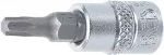 Grąžtas Bgs Technic Antgalis įpresuotas į galvutę | 6.3 mm (1/4") | T-Star (Torx) T25 (2593)