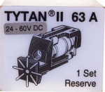 Eaton Saugiklio ki&scaron;tukas D02/gG/63A/400V Z-SLS/B/24-63A su indikacija 269004 (3 vnt.)