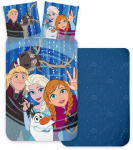 &bdquo;Disney&ldquo; &bdquo;Ledo &scaron;alies&ldquo; draugų patalynės užvalkalas 140&ndash;200 cm, 70&ndash;90 cm