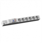 BACHMANN 19 1U 6xUTE 1xFI maitinimo laidas 2.0m CEE7/7