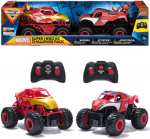 Monster Jam dviejų nuotoliniu būdu valdomų transporto priemonių rinkinys Monster Jam 1:24 &bdquo;Marvel Super Hero Challenge RC&ldquo;