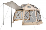 Vevor I&scaron;skleidžiama pavėsinė 3.6x3.6 m, sferinė