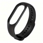 Riff Silicone Strap for Xiaomi Mi Band series 3/4/5/6/7 Juodas