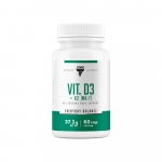 Vitamin capsules TREC VIT. D3+K2 (MK-7), 60 capsules