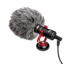 Mikrofonas BOYA galima prijungti prie i&scaron;maniojo telefono / DSLR / PC, juodas / BY-MM1 / BOYA10035