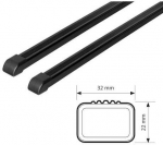 Skersiniai Quadra N15019 Nordrive 2 vnt./L108cm maks.100kg/aluminin.