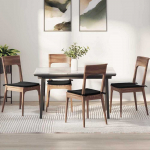 Sėdynių pagalvėlės 4 pcs Juoda 40 x 40 x 3 cm Aksomas