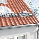 Stogo sniego sargas Antracitas 100 x 2,5 x 20 cm Plienas