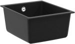 Kriauklė Juoda 370 x 460 mm 80% Kvarcas ir 20% Derva