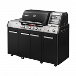 Dujinis Grilis Enders Uniq Pro 3 Iko Kitchen Cruster su Turbo Zona ir &Scaron;onine Orkaite, Juodas/Plieno Spalvos