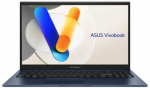 ASUS Vivobook 15 X1504VA-BQ4283W Core i5-120U 15.6" FHD IPS-level display 60Hz 250 nits AG 16GB DDR5 512GB SSD Intel Graphics WLAN + Bluetooth 720p webcam 42Wh battery Windows 11 Quiet Mėlyna