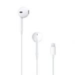 Ausinės Apple MMTN2ZM/A iPhone EarPods Lightning Audio Stereo HF Baltas (OOB Bulk)