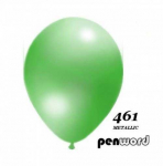 Balionai 12" Metalic Penword 100vnt žali