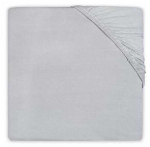 Jollein trikotažinė paklodė su guma Soft Pilkas 70x140