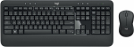 Klaviatūra ir pelė membraninė Logitech MK540 920-008685 (USB, (NL)key.lay., juodas color, Optical, 1000 DPI)