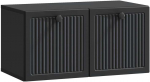 TV staliukas Sieninė TV spintelė Juoda 59,5 x 31 x 30 cm Apdirbta mediena