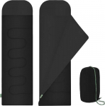 A spring-summer envelope-style sleeping bag Spokey COZY PLUS