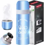 Retoo Puodelis Termosas vakuuminis plieno termosas 500 ml + puodelis