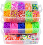 Lean Toys Apyrankių gamybos rinkinys 15 000 vnt.