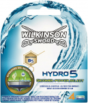 Wilkinson The Face Groomer wkład su 5 ostrzami i żelem nawilżającym 4vnt.