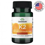 SWANSON Vitaminas K2 (30 kaps.)