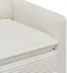 Sofa Sofos komplektas 2 vnt. Kreminė Poliesteris