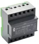 Schneider Electric Vienfazis modulinis saugos transformatorius PSS 50N 230/9V, DIN bėgiui, IP20, Ta 40, 17000-1076