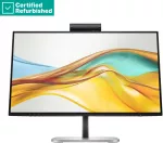 Hewlett Packard (HP) RENEW Sidabrinis HP 524pm Series 5 Pro FHD Conferencing Monitorius - 23.8" 1920x1080 FHD 350-nit 100Hz AG, IPS, USB-C(100W/15W)/HDMI/DP Daisy-Chain, 3x USB-A, speakers, webcam, RJ-45 LAN, height adjust/tilt/swivel/pivot, 1 metai  ...