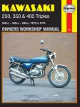 KNYGA John Haynes Kawasaki 250, 350 & 400 Triples (72 - 79)