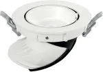 30W LED įleidžiamas &scaron;viestuvas DELTA, baltas, 4000K
