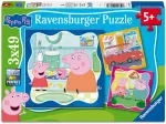 Dėlionė Ravensburger &ndash; Peppa Pig 3x49p (12004288)