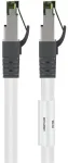 Goobay 55132, 25 m, Cat8.1, S/FTP (S-STP), RJ-45, RJ-45, Balta
