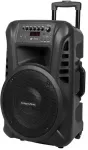 Kruger & Matz Aktyvioji garsiakalbio kolonėlė (su 2 belaidžiais UHF mikrofonais, SD, Bluetooth, FM, USB) 40 vatų