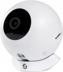 Shelly Camera Baltas &ndash; i&scaron;mani Wi-Fi Full HD 1080p kamera, balta