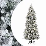 Dirbtinė kalėdinė eglutė su rutuliuku 240 cm 300 LED