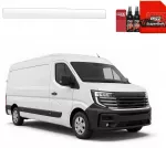 GrizzGlass bespalvė apsauginė plėvelė BodyShield kairiajam krovininio skyriaus durų slenksčiui, skirta Nissan Interstar 3 (2024-2026) (GRZ22777)