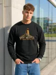 Vyri&scaron;kas juodos spalvos džemperis Vilnius
