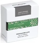 Millefiori Car fragrance Textile Floral Lime & Vetiver - žalias