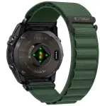 TECH-PROTECT NYLON PRO GARMIN FENIX 5X / 5X PLUS / 6X / 6X PRO / 7X / 8 / 8 PRO / 9 / 9 PRO (47 MM) MILITARY Žalias