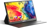 BENFEI ne&scaron;iojamasis monitorius 15,6 colio Full HD IPS HDR USB-C HDMI 000451black