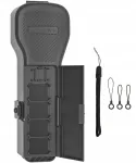 SunnyLife Dėklas Futeralas Apsauginis Hard Case skirtas Dji Osmo Pocket 3 / 4 + papildomai filtrų ir kortelių skyrius / Op4-k189-gy / Pilkas