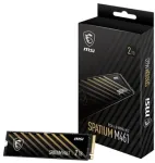 MSI Dysk SSD SPATIUM M461 2TB M.2 PCIe 4.0 5000/4200MB/s