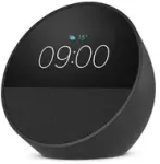 Amazon I&scaron;manusis laikrodis Echo Spot (2024) juodas (B0C2S2J7JP)
