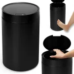 Automatinis &scaron;iuk&scaron;liadėžė, juodo metalo, bekontaktis, 17 l, virtuvės &scaron;iuk&scaron;linė, jutiklinė, sensorinė