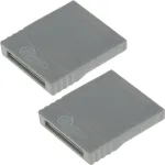 Zhuroupu Sd atminties kortelės skaitytuvo adapteris, skirtas Nintendo Wii ir Ngc, Sd Flash atminties kortelė, skirta Nintendo Game Cube konsolei, mini atminties kortelė, skirta Ngc žaidimui (2 vnt.)