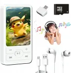 Vaizdo grotuvas Muzikos grotuvas vaikams, mp3 grotuvas, su ausinėmis, 8 gb, dovana