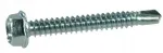 Savisriegis varžtas 4.8x32 mm, 8 mm &scaron;e&scaron;iakampis su flan&scaron;o galvute, plienas, din7504