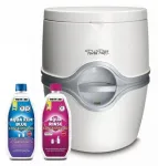 Thetford ne&scaron;iojamas turistinis tualetas Porta Potti 565 Electric + dovanos